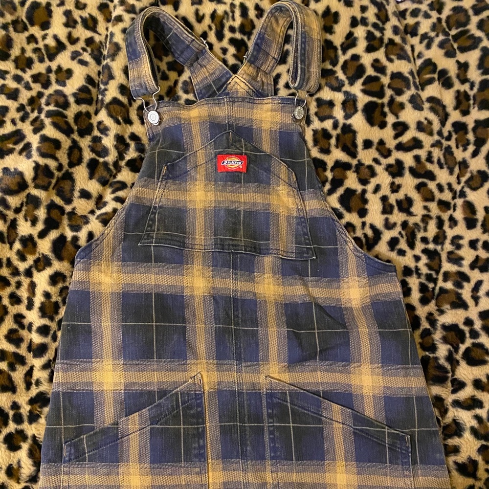 Yellow Dickies Overall dress